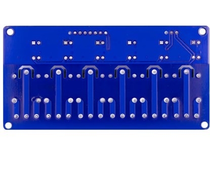 6 Channel Relay Module Board DC 5V Relay Module Relay Expansion Board With Optocoupler AA027